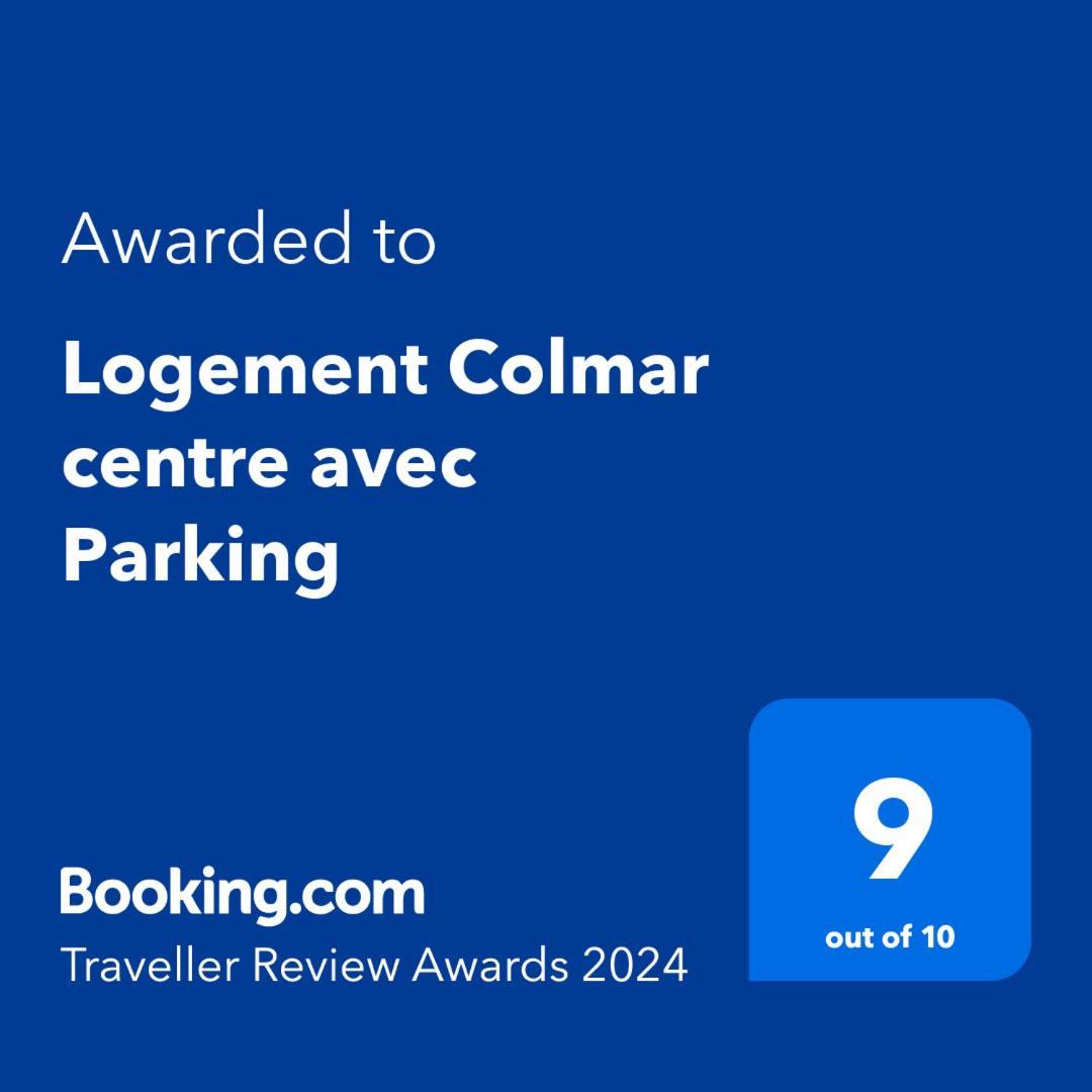 Logement Colmar Centre Avec Parking 외부 사진